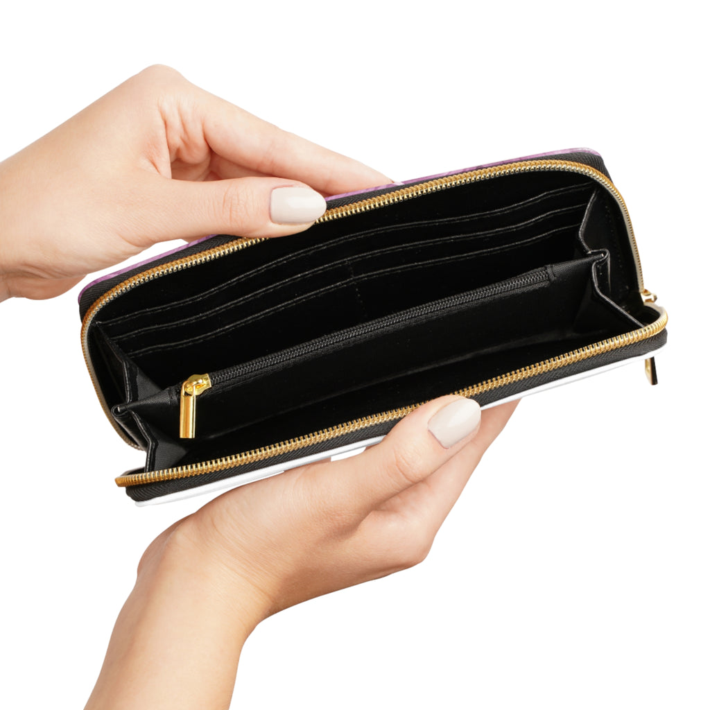 Blessed Beyond Measure Zipper Wallet — Floral Faith-Inspired Wallet