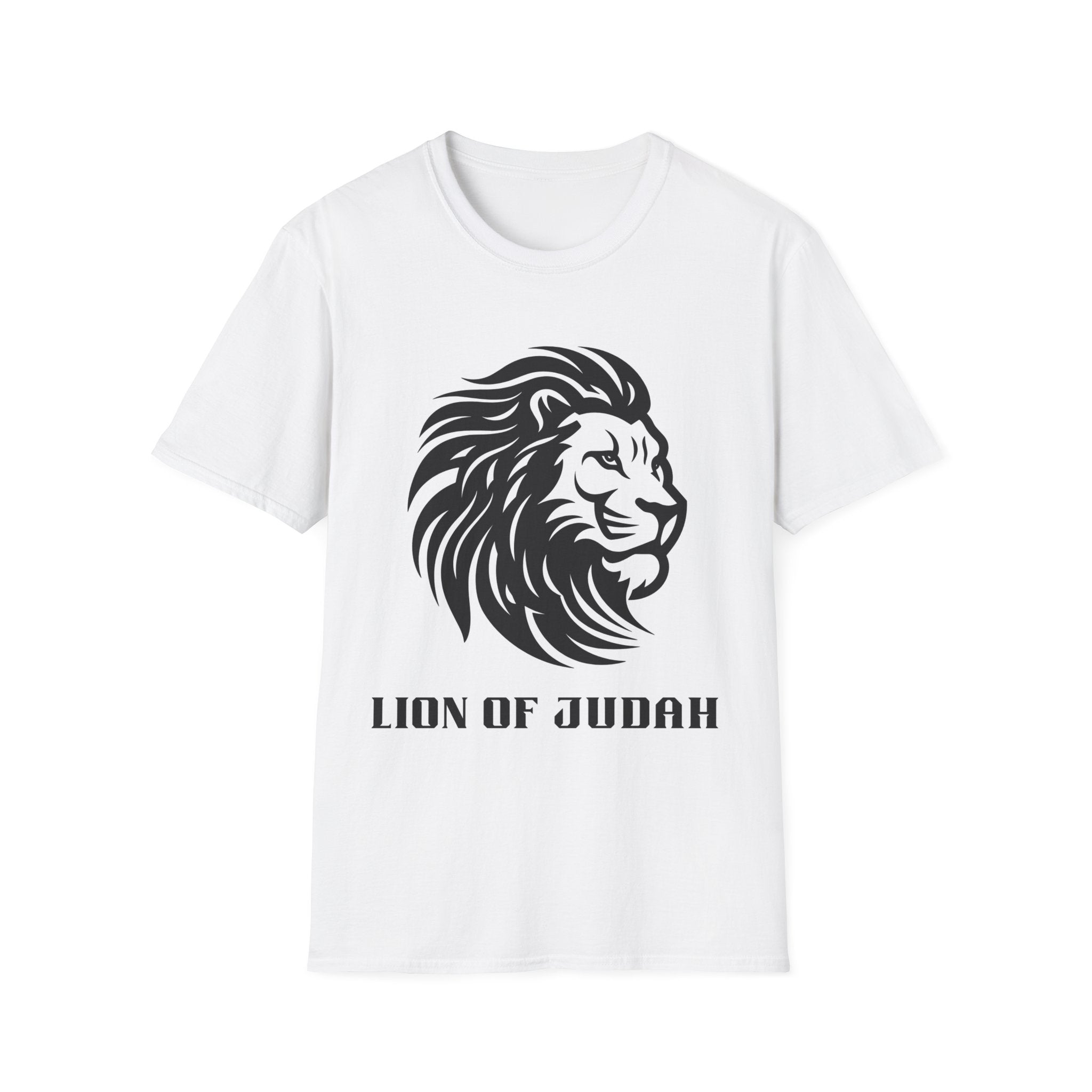 Lion of Judah T‑Shirt — Bold Black Lion Graphic Tee