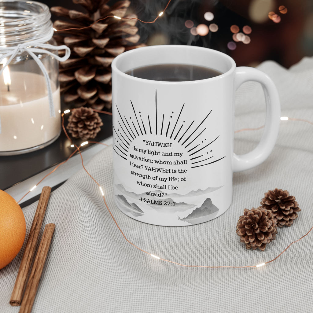 Ceramic Mug — Inspirational Sunrise Quote Coffee Cup (11oz & 15oz)
