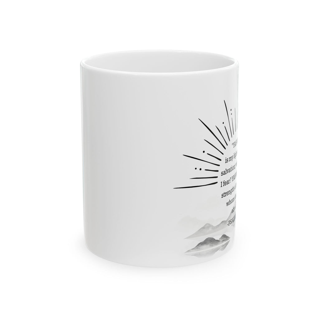 Ceramic Mug — Inspirational Sunrise Quote Coffee Cup (11oz & 15oz)