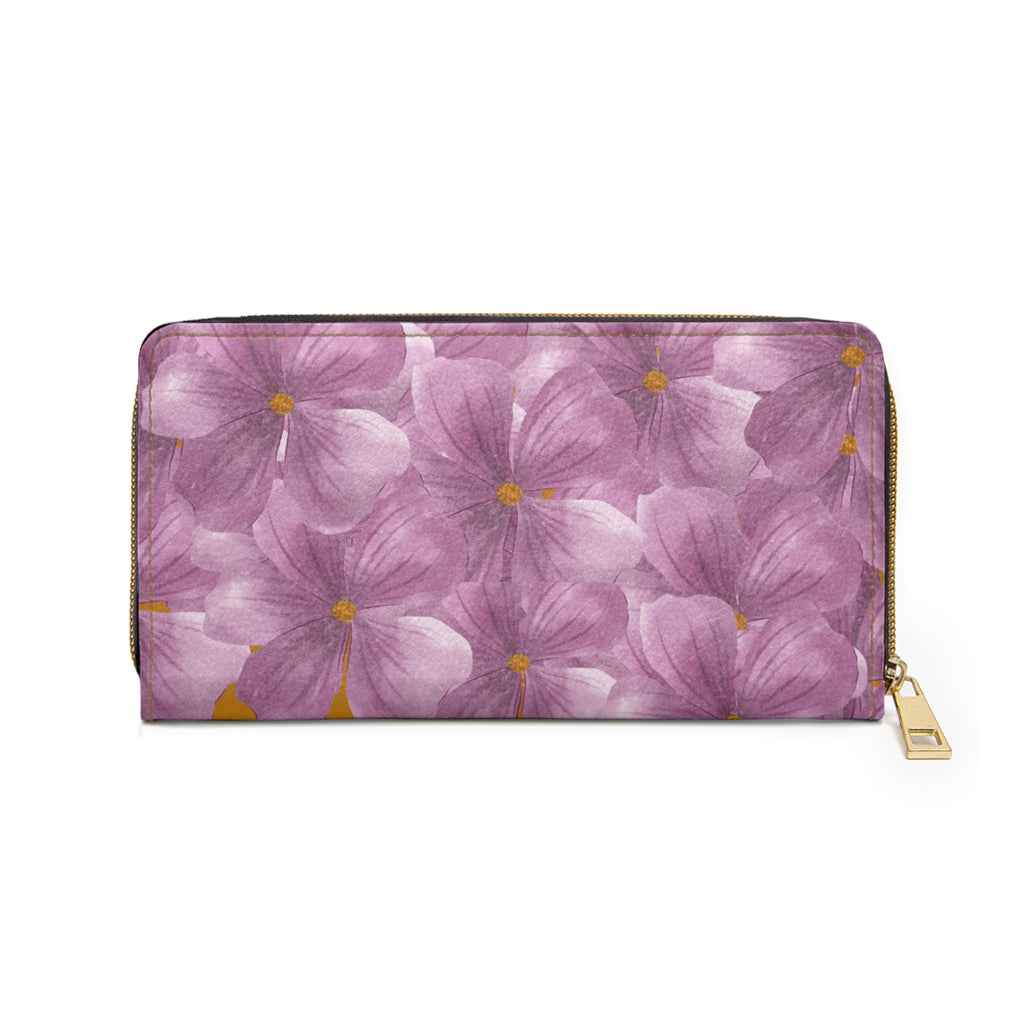 Blessed Beyond Measure Zipper Wallet — Floral Faith-Inspired Wallet